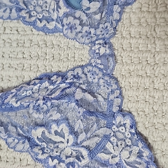 NWT Vintage La Perla Bralette - Made in Italy - Blue - Size 2 / 34A - Picture 3 of 8